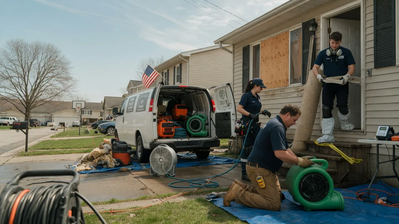 Water Damage Restoration in Frontenac, KS near me